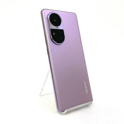 【全額返金保証】【最速発送】OPPO Reno OPPO Reno 10 Pro 256GB グロッシーパープル Softbank SIMフリー A302OP 白ロム 動作確認済