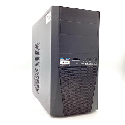 【全額返金保証】【最速発送】ドスパラ ゲーミングデスクトップPC GALLERIA RH5 AMD Ryzen 5 2600 8GB M.2 SSD 256GB NVIDIA GeForce GTX 1650 動作確認済