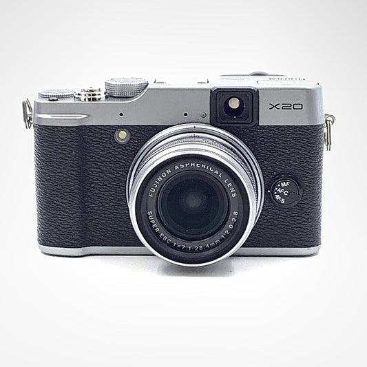 【全額返金保証】【最速発送】FUJIFILM コンパクトデジタルカメラ X20 シルバー 動作確認済