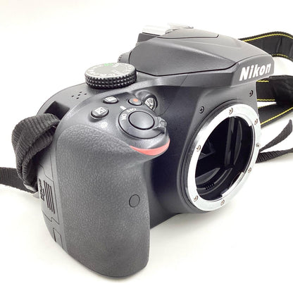 【全額返金保証】【最速発送】Nikon デジタル一眼 D3400 ボディ ブラック 動作確認済