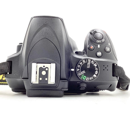 【全額返金保証】【最速発送】Nikon デジタル一眼 D3400 ボディ ブラック 動作確認済
