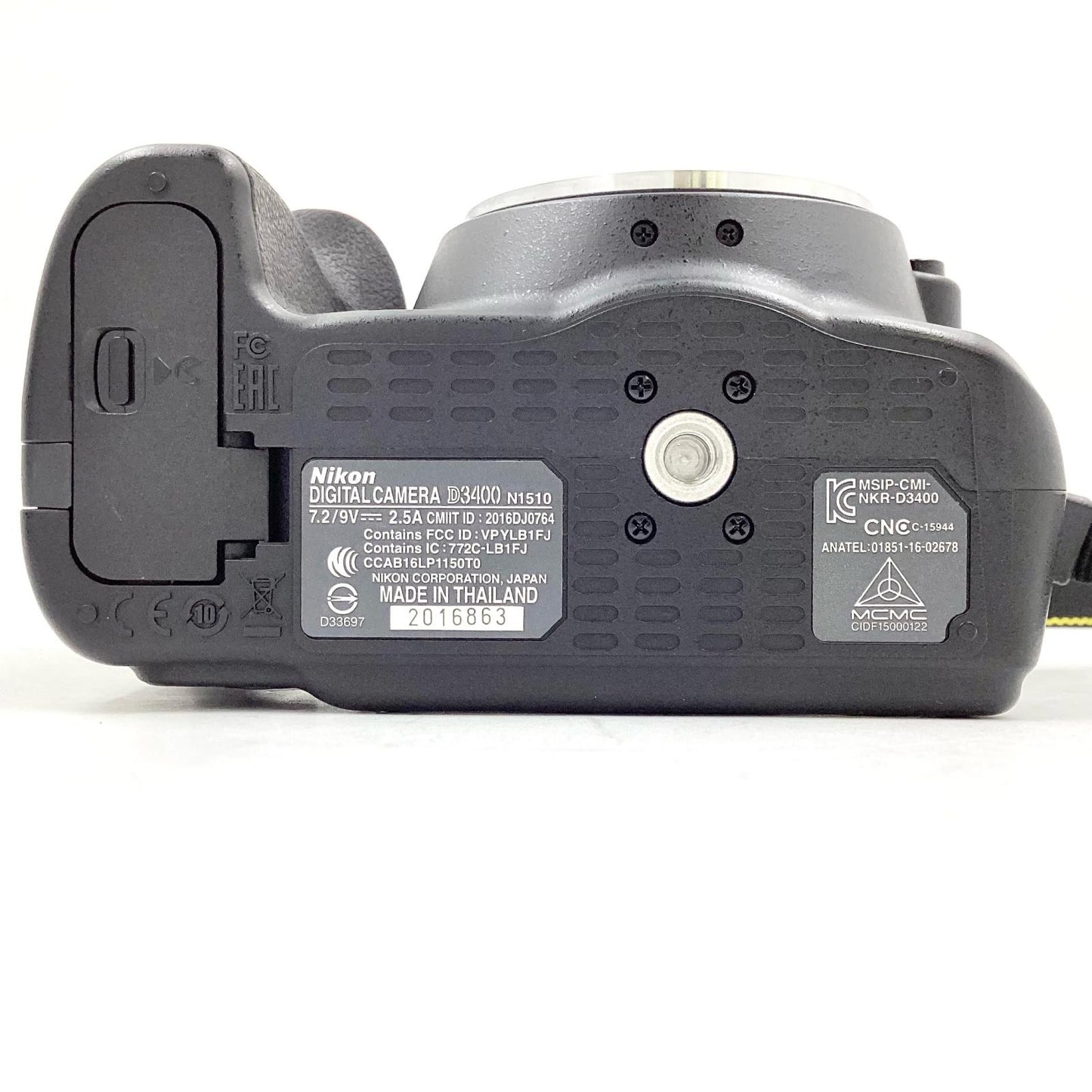 【全額返金保証】【最速発送】Nikon デジタル一眼 D3400 ボディ ブラック 動作確認済