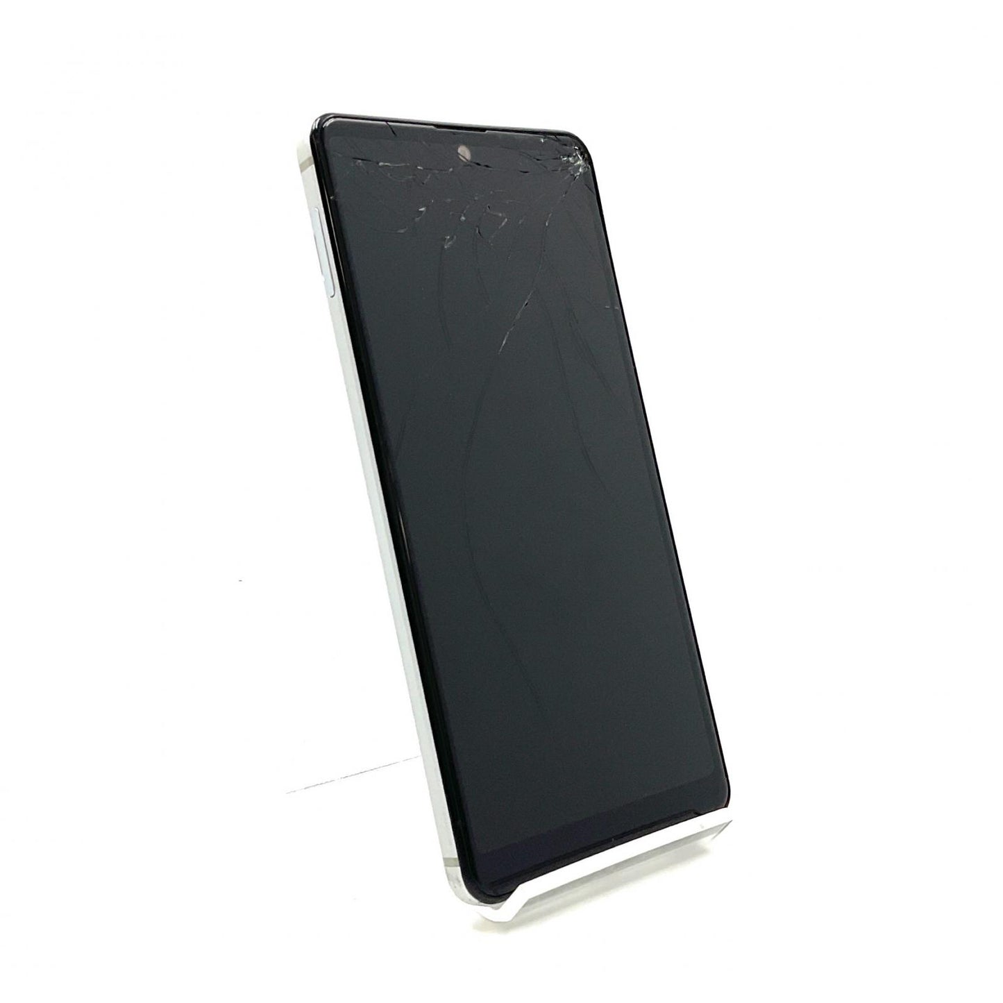 【全額返金保証】【最速発送】SHARP AQUOS sense4 basic 64GB シルバー Softbank 白ロム 動作確認済