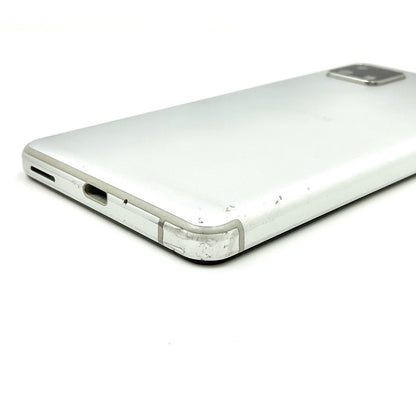 【全額返金保証】【最速発送】SHARP AQUOS sense4 basic 64GB シルバー Softbank 白ロム 動作確認済