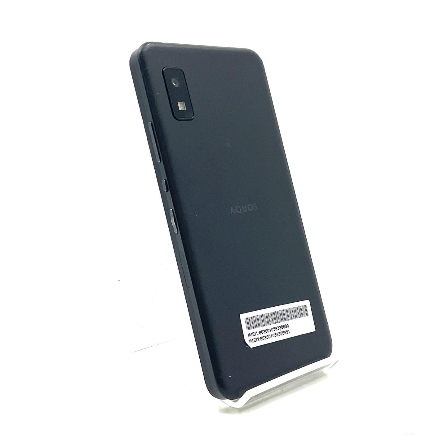 【全額返金保証】【最速発送】SHARP AQUOS wish 64GB ブラック Softbank A104SH 白ロム 動作確認済