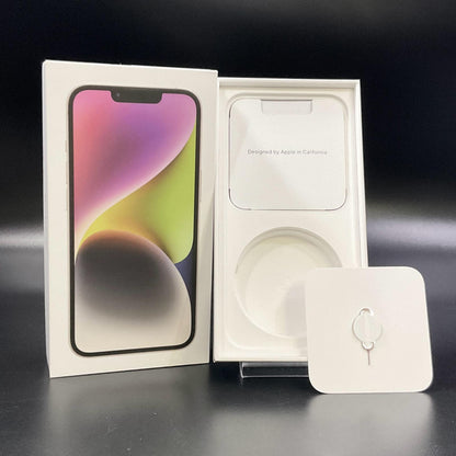 【全額返金保証】【最速発送】Apple iPhone iPhone 14 128GB スターライト Softbank 動作確認済 86%
