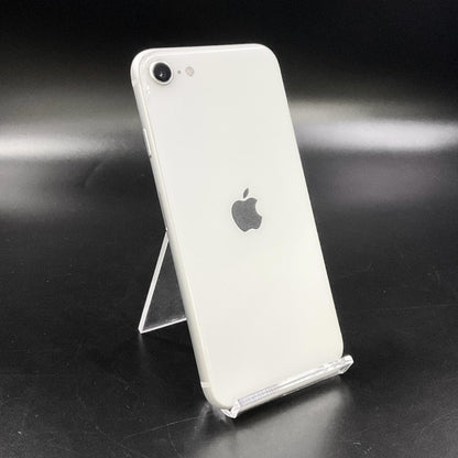 【全額返金保証】【最速発送】Apple iPhone iPhone SE（第2世代） 64GB ホワイト Softbank 白ロム 動作確認済 74%