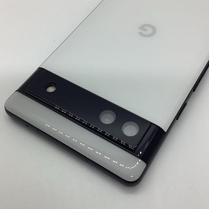 【全額返金保証】【最速発送】Google Pixel 6a 128GB Chalk au GA03714-JP 白ロム 動作確認済