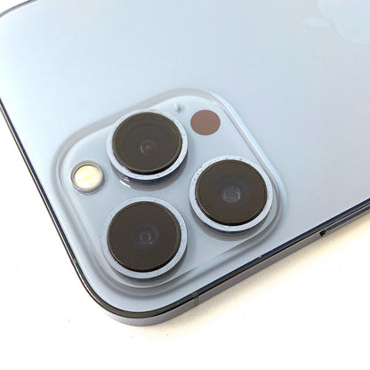 【全額返金保証】【最速発送】Apple iPhone iPhone 13 Pro Max 128GB シエラブルー 楽天モバイル 白ロム 動作確認済 86%