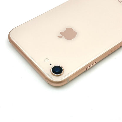 【最速発送】Apple iPhone iPhone 8 64GB ゴールド au 白ロム【難有】 83%