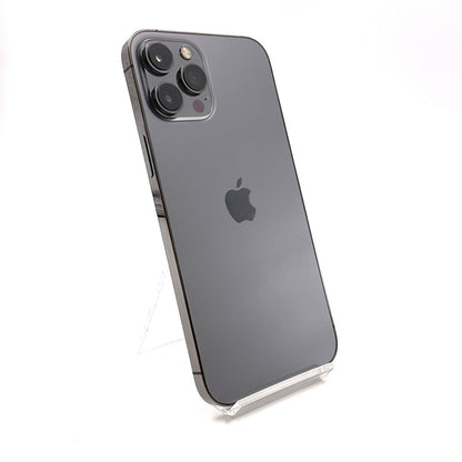 【全額返金保証】【最速発送】Apple iPhone iPhone 12 Pro Max 128GB グラファイト docomo 白ロム 動作確認済 82%