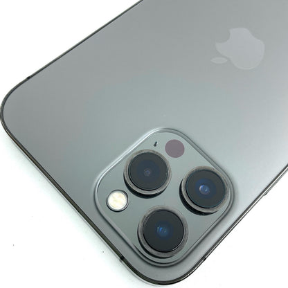 【全額返金保証】【最速発送】Apple iPhone iPhone 12 Pro Max 128GB グラファイト docomo 白ロム 動作確認済 82%