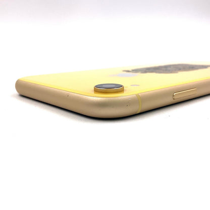 【全額返金保証】【最速発送】Apple iPhone iPhone XR 128GB イエロー SIMフリー 動作確認済 84%