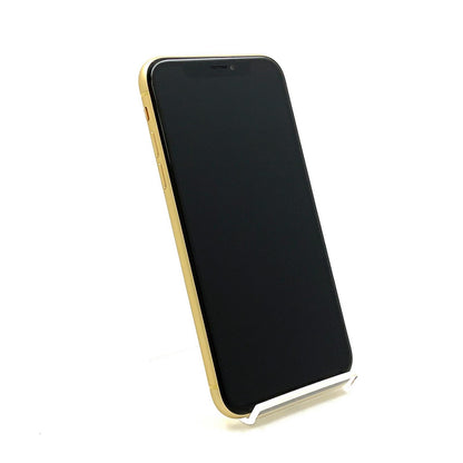 【全額返金保証】【最速発送】Apple iPhone iPhone XR 64GB イエロー au 白ロム 動作確認済 82%