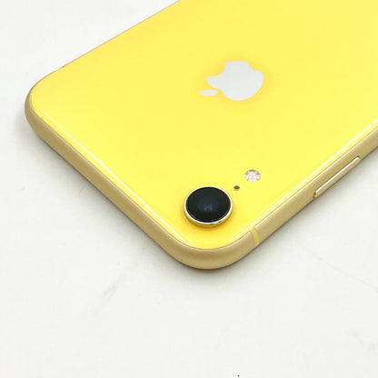 【全額返金保証】【最速発送】Apple iPhone iPhone XR 64GB イエロー au 白ロム 動作確認済 82%