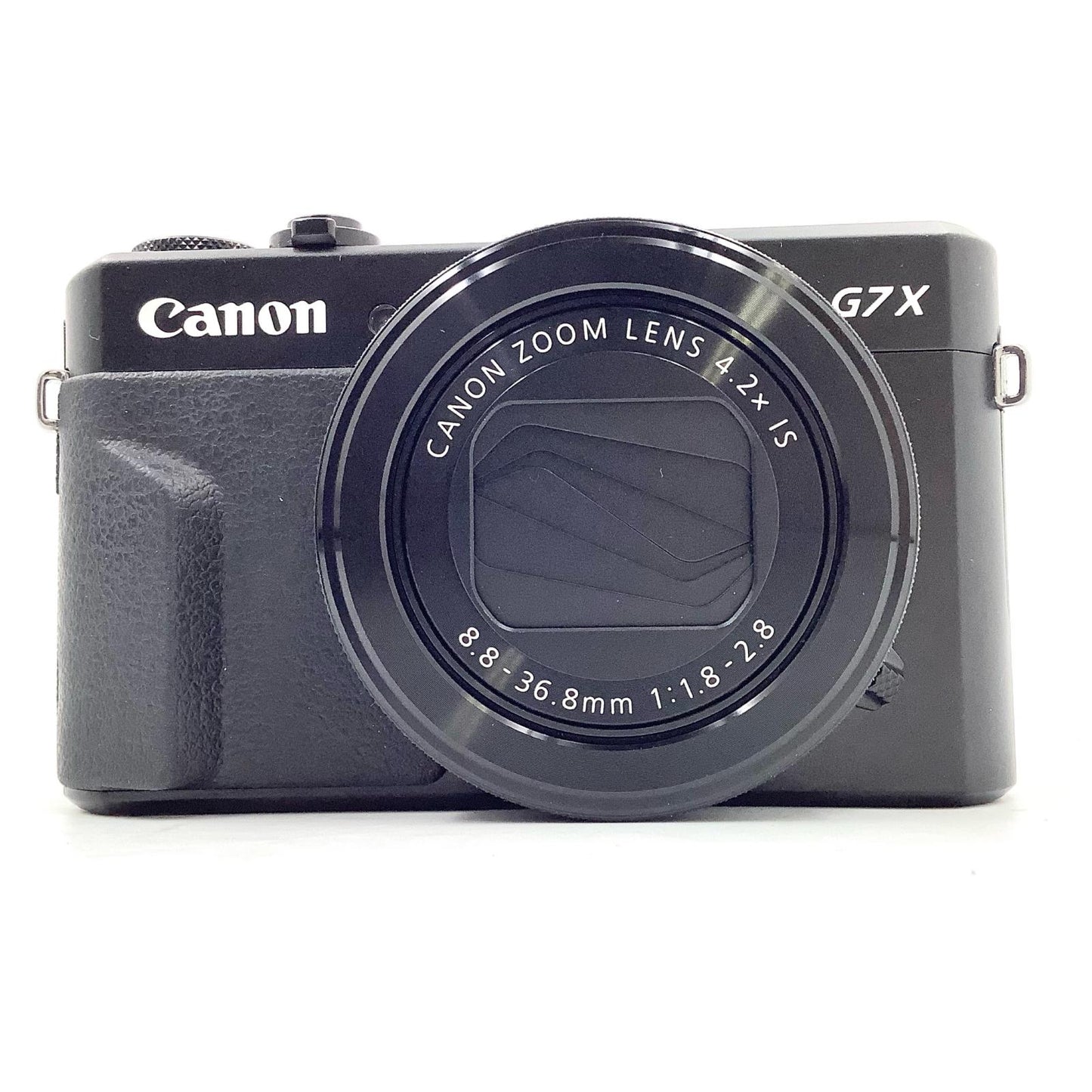 【全額返金保証】【最速発送】Canon コンパクトデジタルカメラ PowerShot G7 X Mark II ブラック 美品 動作確認済