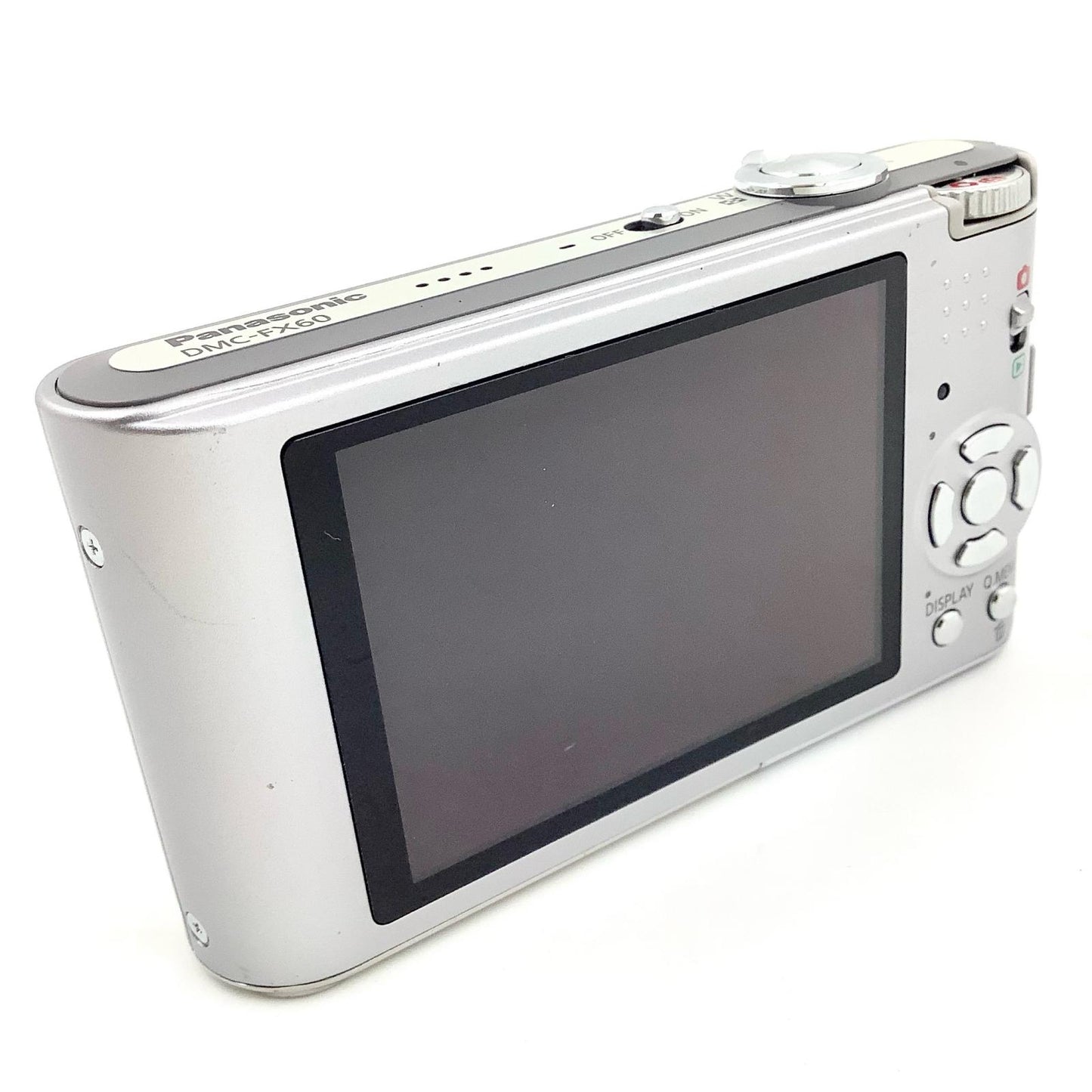 【全額返金保証】【最速発送】Panasonic コンパクトデジタルカメラ LUMIX DMC-FX60 動作確認済