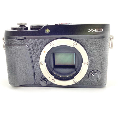 【全額返金保証】【最速発送】FUJIFILM デジタル一眼 FUJIFILM X-E3 ボディ ブラック 美品 動作確認済