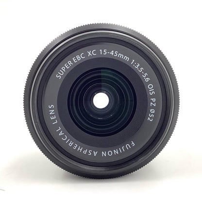 【全額返金保証】【最速発送】FUJIFILM フジノンレンズ  XC15-45mm F3.5-5.6 OIS PZ [ブラック] 動作確認済