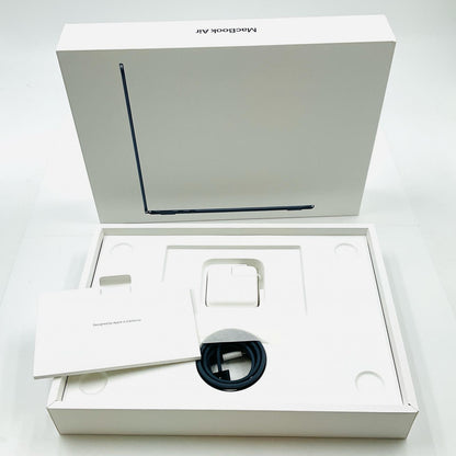 【全額返金保証】【最速発送】Apple MacBook Air 13インチ 2025 Apple M4 16GB SSD 256GB ミッドナイト 100% 超美品 動作確認済