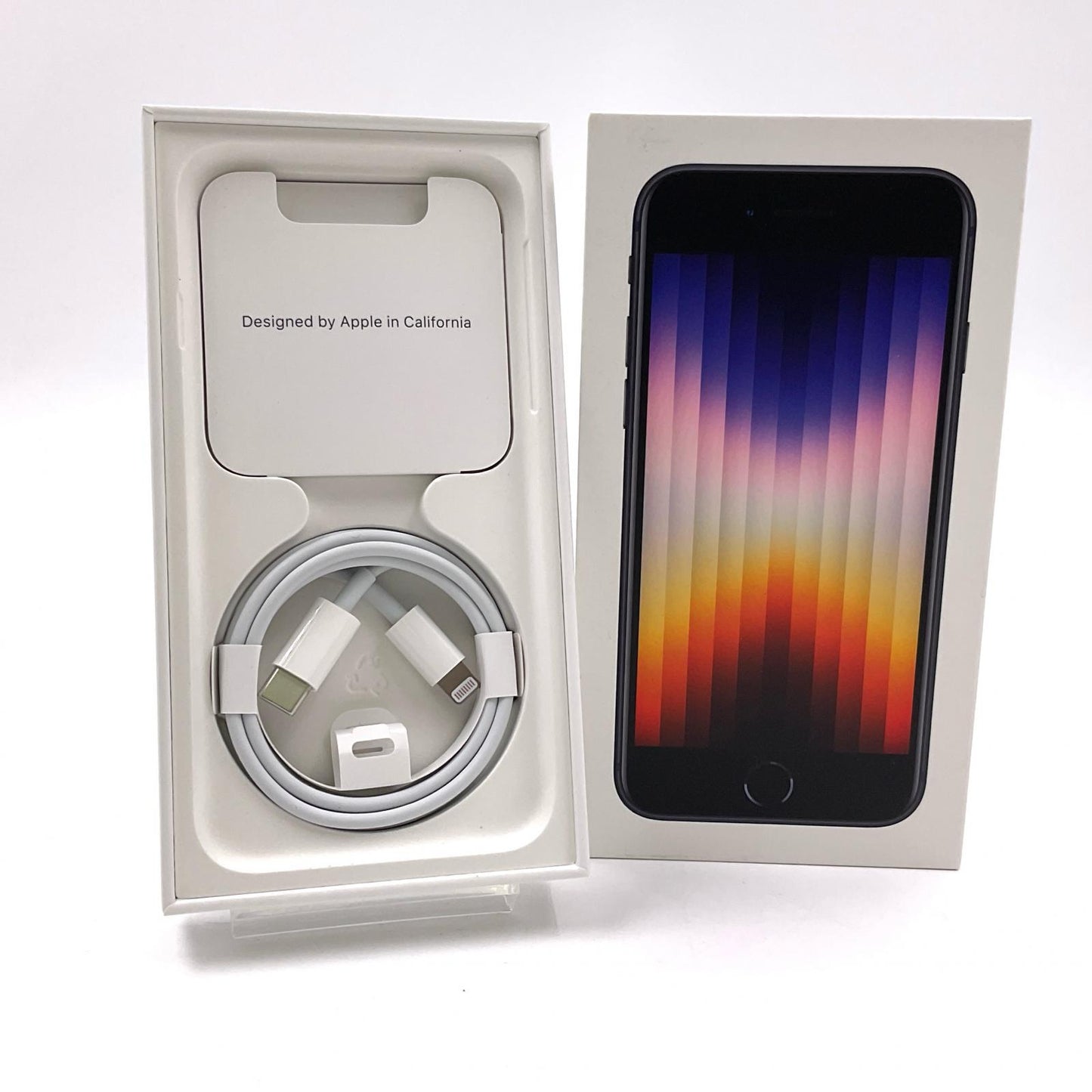 【全額返金保証】【最速発送】Apple iPhone iPhone SE（第3世代） 128GB ミッドナイト 楽天モバイル SIMフリー 白ロム 動作確認済 83%