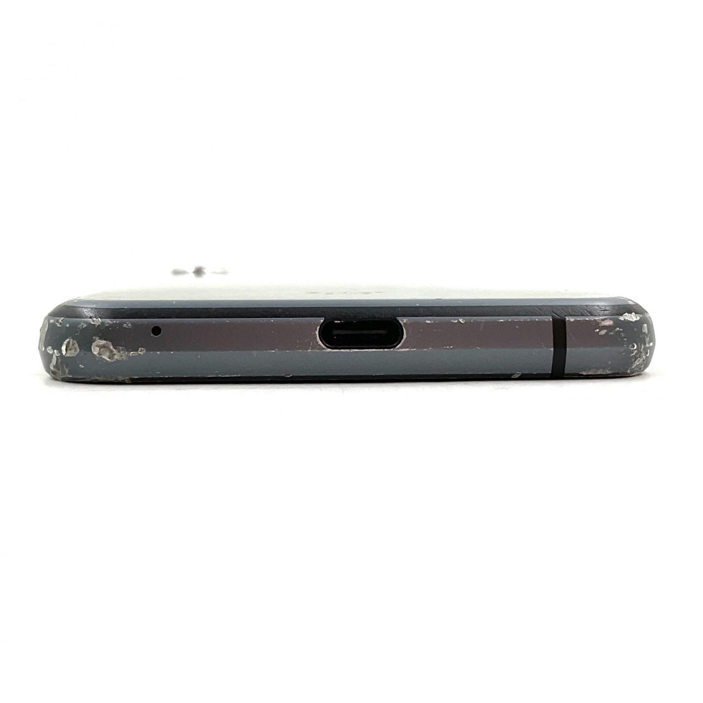 【最速発送】SHARP AQUOS sense3 64GB ブラック au SHV45 白ロム【難有】