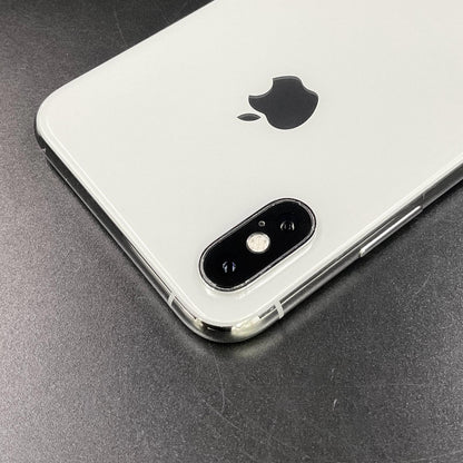 【全額返金保証】【最速発送】Apple iPhone iPhone XS 256GB シルバー au 白ロム 動作確認済 93%