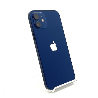 【全額返金保証】【最速発送】Apple iPhone iPhone 12 64GB ブルー au SIMフリー 白ロム 動作確認済 83%