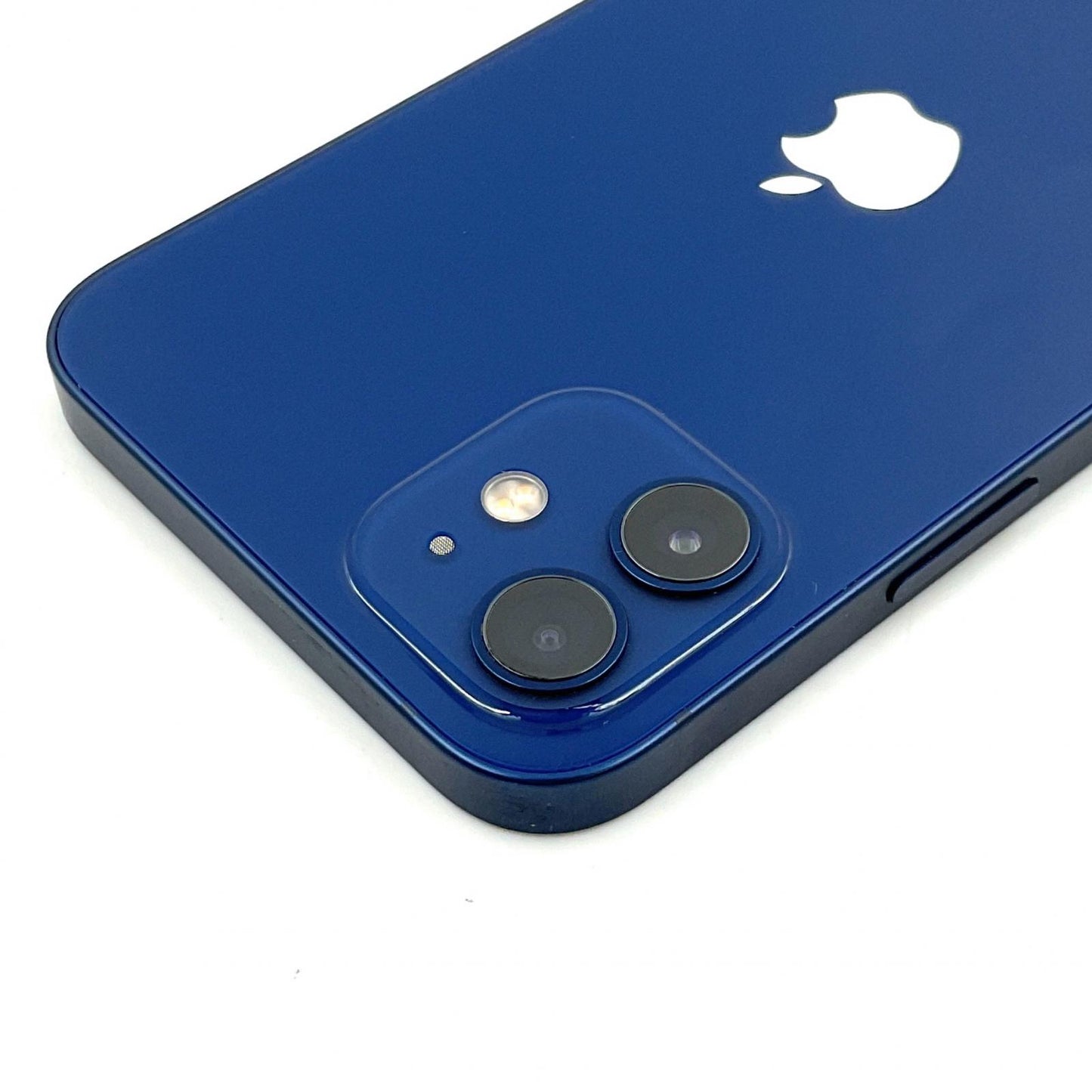 【全額返金保証】【最速発送】Apple iPhone iPhone 12 64GB ブルー au SIMフリー 白ロム 動作確認済 83%