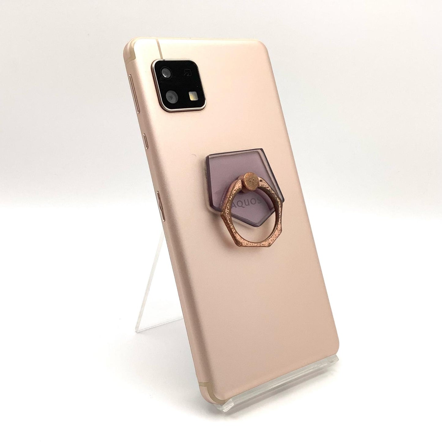 【全額返金保証】【最速発送】SHARP AQUOS sense4 basic 64GB ライトカッパー Softbank A003SH 白ロム 動作確認済