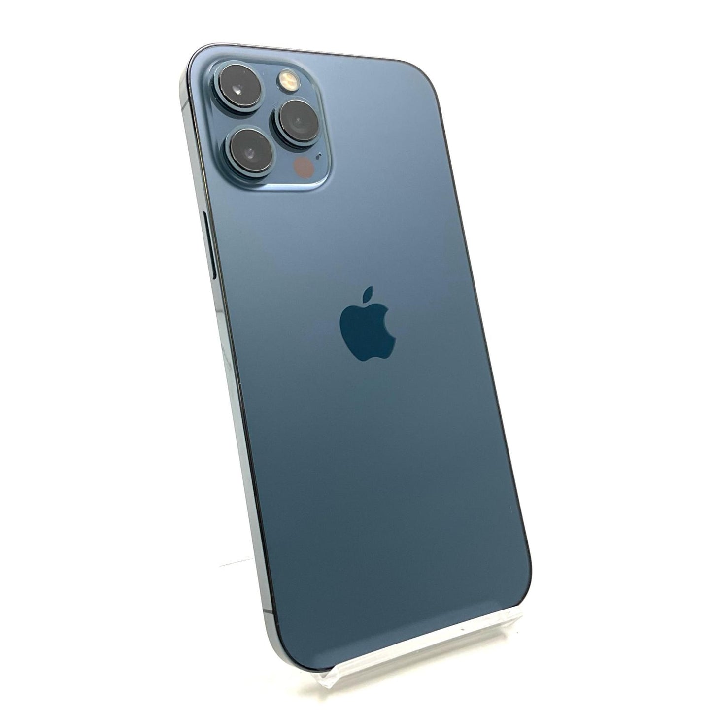 【全額返金保証】【最速発送】Apple iPhone iPhone 12 Pro Max 128GB パシフィックブルー au SIMフリー 白ロム 動作確認済 86%