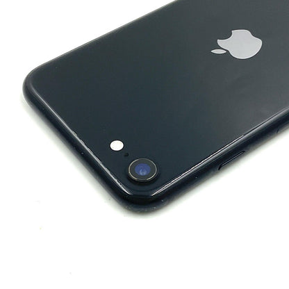 【全額返金保証】【最速発送】Apple iPhone iPhone SE（第2世代） 128GB ブラック KDDI 白ロム 動作確認済 85%