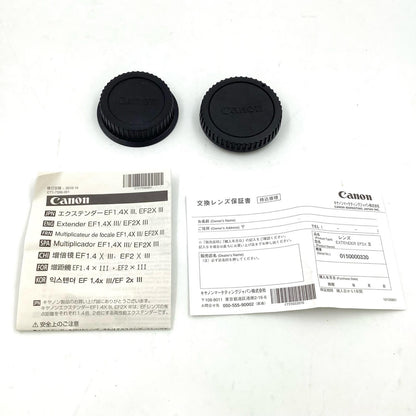 【全額返金保証】【最速発送】Canon EXTENDER EF2X III 動作確認済
