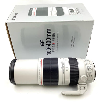 【全額返金保証】【最速発送】Canon EF100-400mm F4.5-5.6L IS II USM 美品 動作確認済