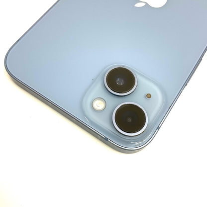 【全額返金保証】【最速発送】Apple iPhone iPhone 14 Plus 256GB ブルー au SIMフリー 動作確認済 83%