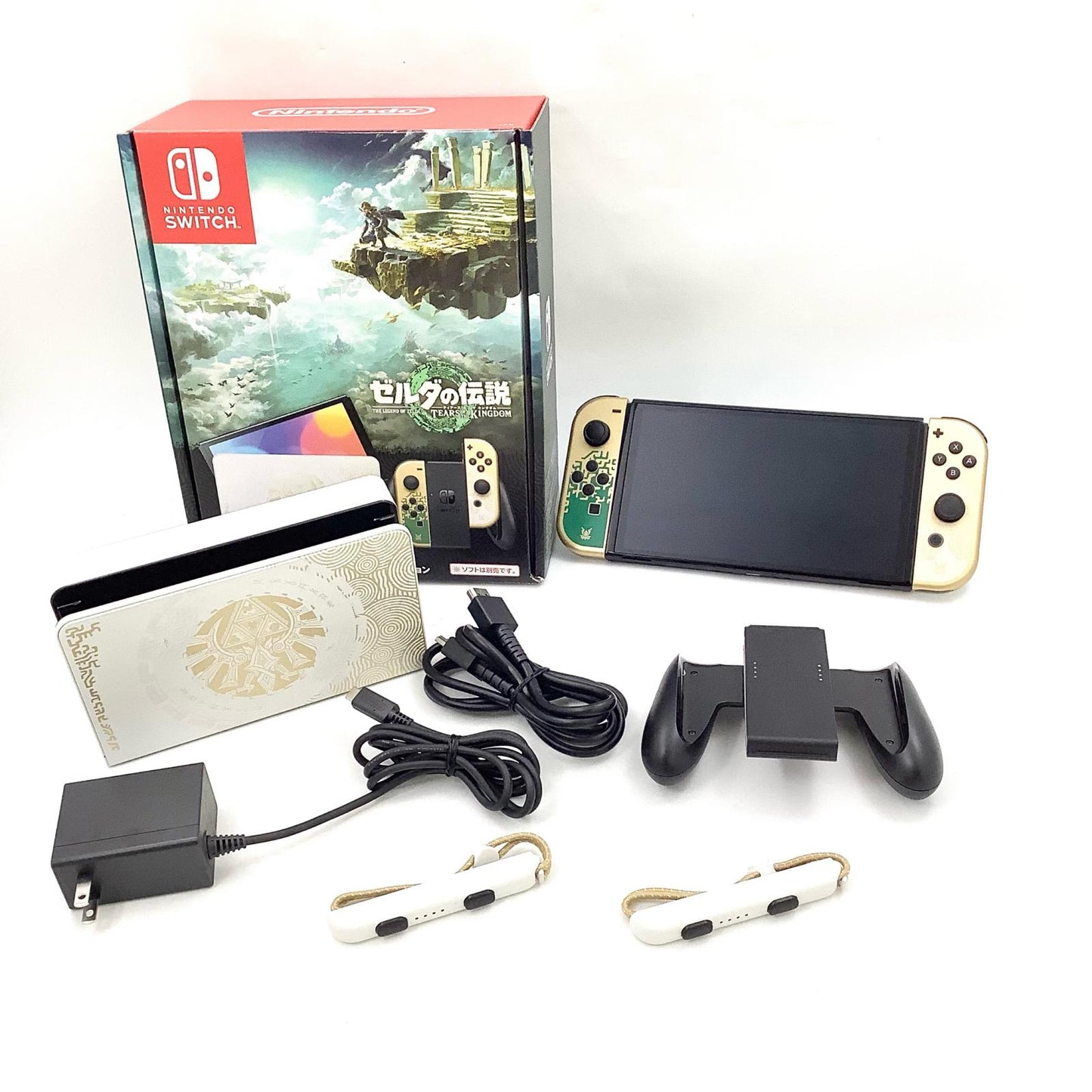 【全額返金保証】【最速発送】Nintendo Nintendo Switch (有機ELモデル) ゼルダの伝説 Tears of the Kingdom エディション HEG-S-KDAAA(JPN) 超美品 動作確認済