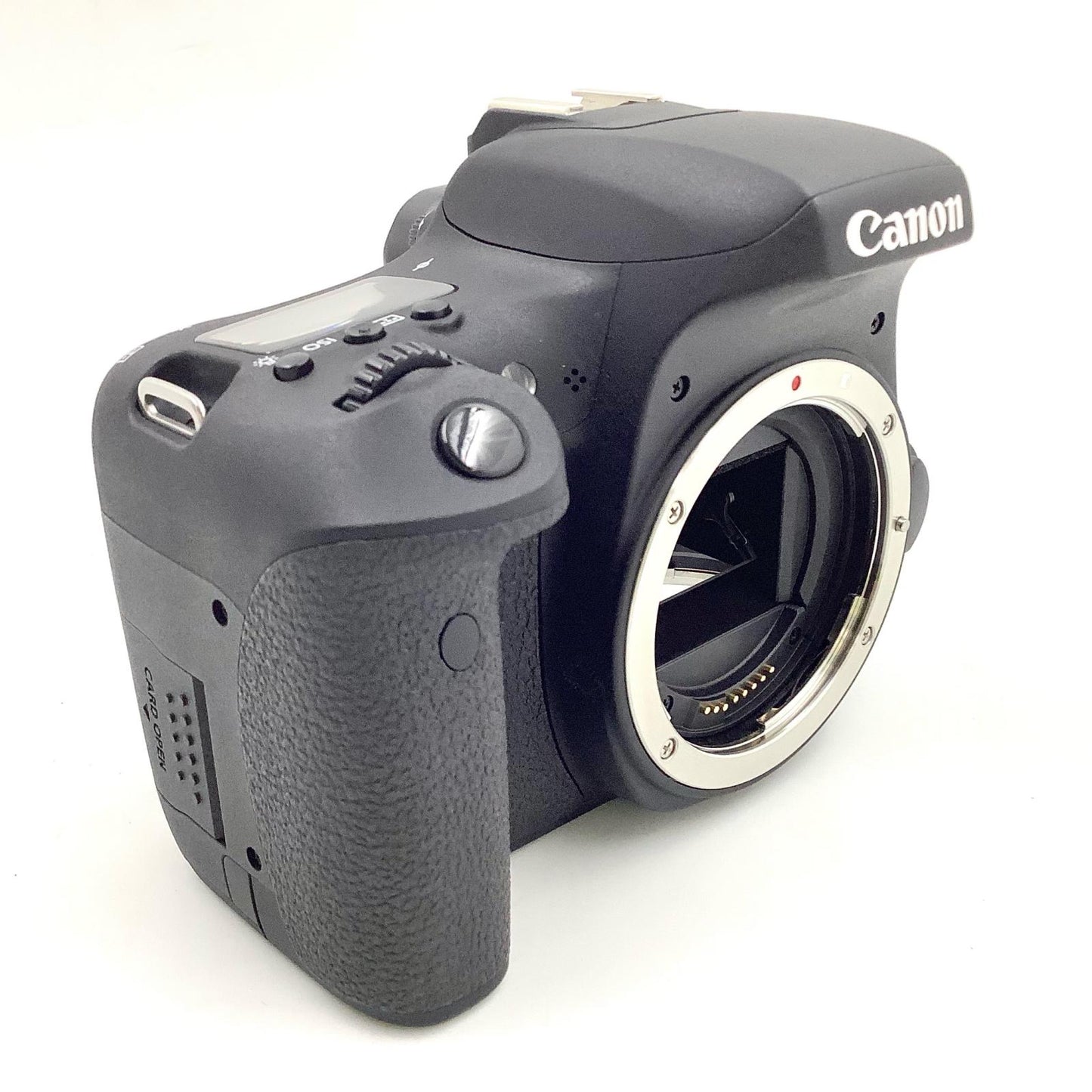 【全額返金保証】【最速発送】Canon デジタル一眼 EOS 8000D ボディ ブラック 美品 動作確認済