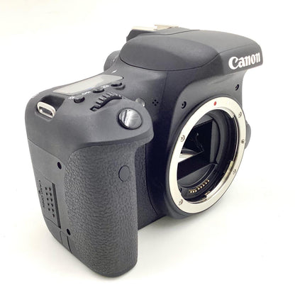 【全額返金保証】【最速発送】Canon デジタル一眼 EOS 8000D ボディ ブラック 美品 動作確認済