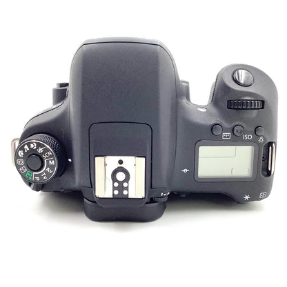 【全額返金保証】【最速発送】Canon デジタル一眼 EOS 8000D ボディ ブラック 美品 動作確認済