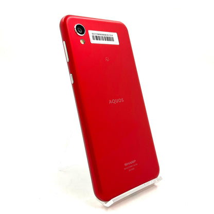 【全額返金保証】【最速発送】SHARP AQUOS sense2 32GB カーディナルレッド SIMフリー SH-M08 白ロム 動作確認済