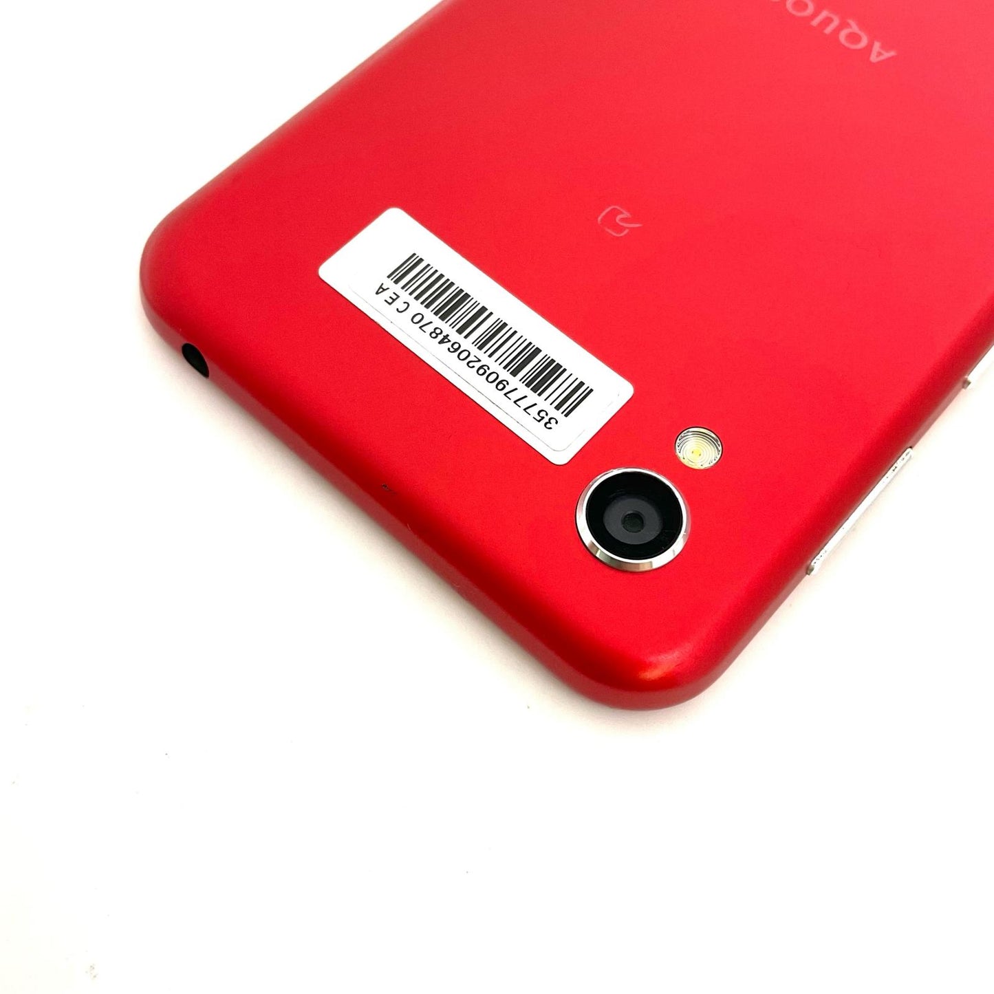 【全額返金保証】【最速発送】SHARP AQUOS sense2 32GB カーディナルレッド SIMフリー SH-M08 白ロム 動作確認済