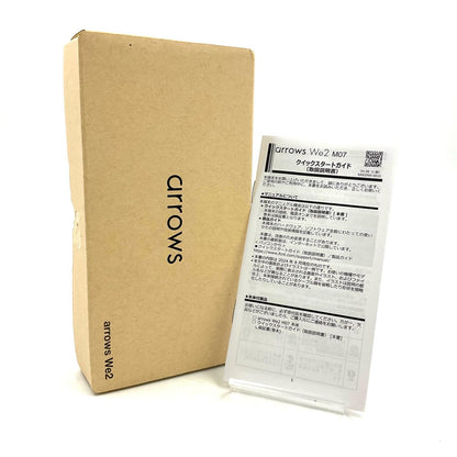【全額返金保証】【最速発送】富士通 arrows We2 128GB ライトブルー 楽天モバイル M07 白ロム 超美品 動作確認済