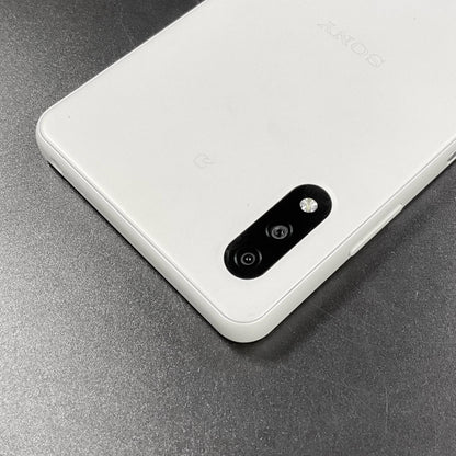 【最速発送】Sony Xperia Ace II 64GB ホワイト SIMフリー SO-41B 白ロム【難有】