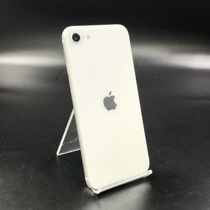 【全額返金保証】【最速発送】Apple iPhone iPhone SE（第2世代） 64GB ホワイト Softbank SIMフリー 白ロム 動作確認済 77%