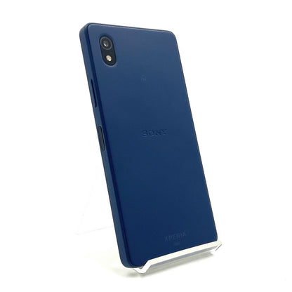 【全額返金保証】【最速発送】Sony Xperia AceⅢ 64GB ブルー au SIMフリー SOG08 白ロム 美品 動作確認済