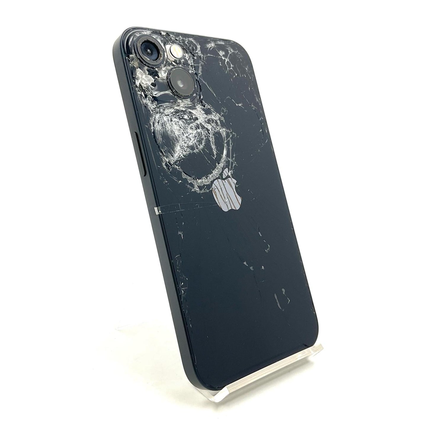 【最速発送】Apple iPhone iPhone 13 128GB ミッドナイト au SIMフリー【難有】 84%