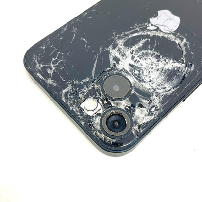 【最速発送】Apple iPhone iPhone 13 128GB ミッドナイト au SIMフリー【難有】 84%