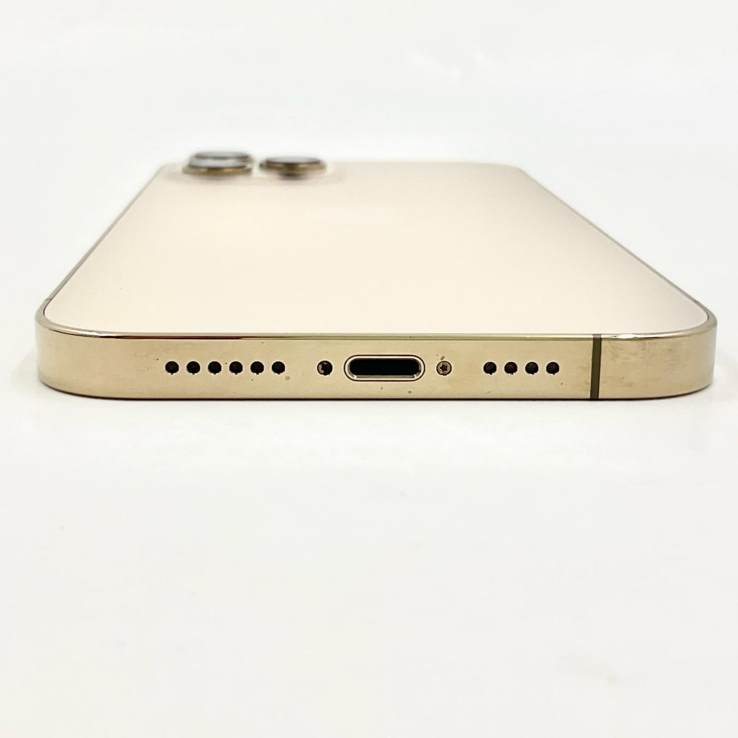 【全額返金保証】【最速発送】Apple iPhone iPhone 12 Pro Max 128GB ゴールド Softbank 白ロム 動作確認済 72%