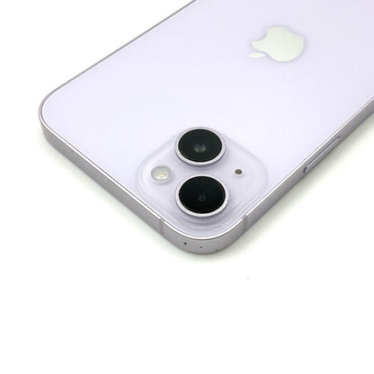 【全額返金保証】【最速発送】Apple iPhone iPhone 14 Plus 256GB パープル docomo SIMフリー 白ロム 動作確認済 76%