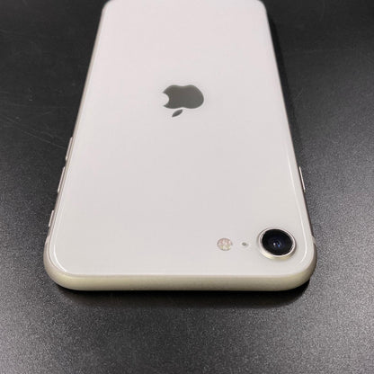 【全額返金保証】【最速発送】Apple iPhone iPhone SE（第3世代） 64GB スターライト Softbank SIMフリー 白ロム 美品 動作確認済 96%